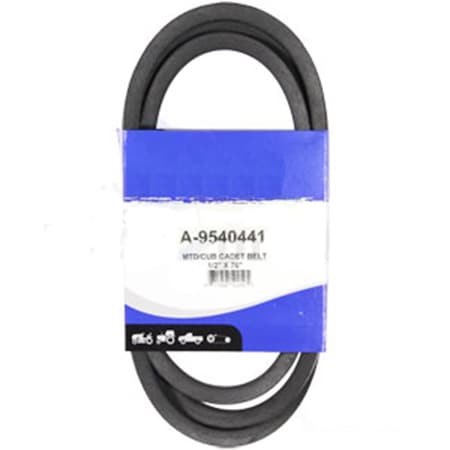 Aftermarket fitsment Deck Belt 1/2" x 76.1" Fits Cub Cadet LAB40-0620